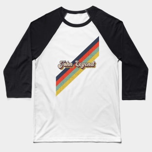 retro vintage color John Legend Baseball T-Shirt